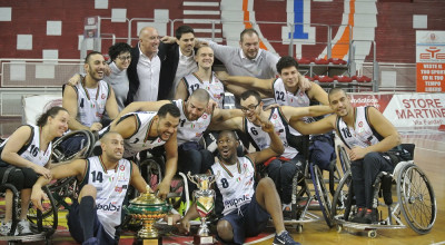 Basket in carrozzina: Cantù alza la Supercoppa Italiana